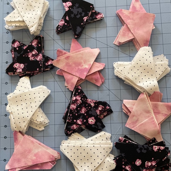 Mickey and Minnie Quilt Top Pieces - Picture 2 of 5